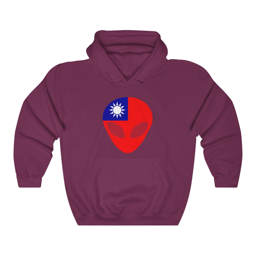 Republic of China (Taiwan) Alien Flag Hoodie Sweatshirt - Unisex