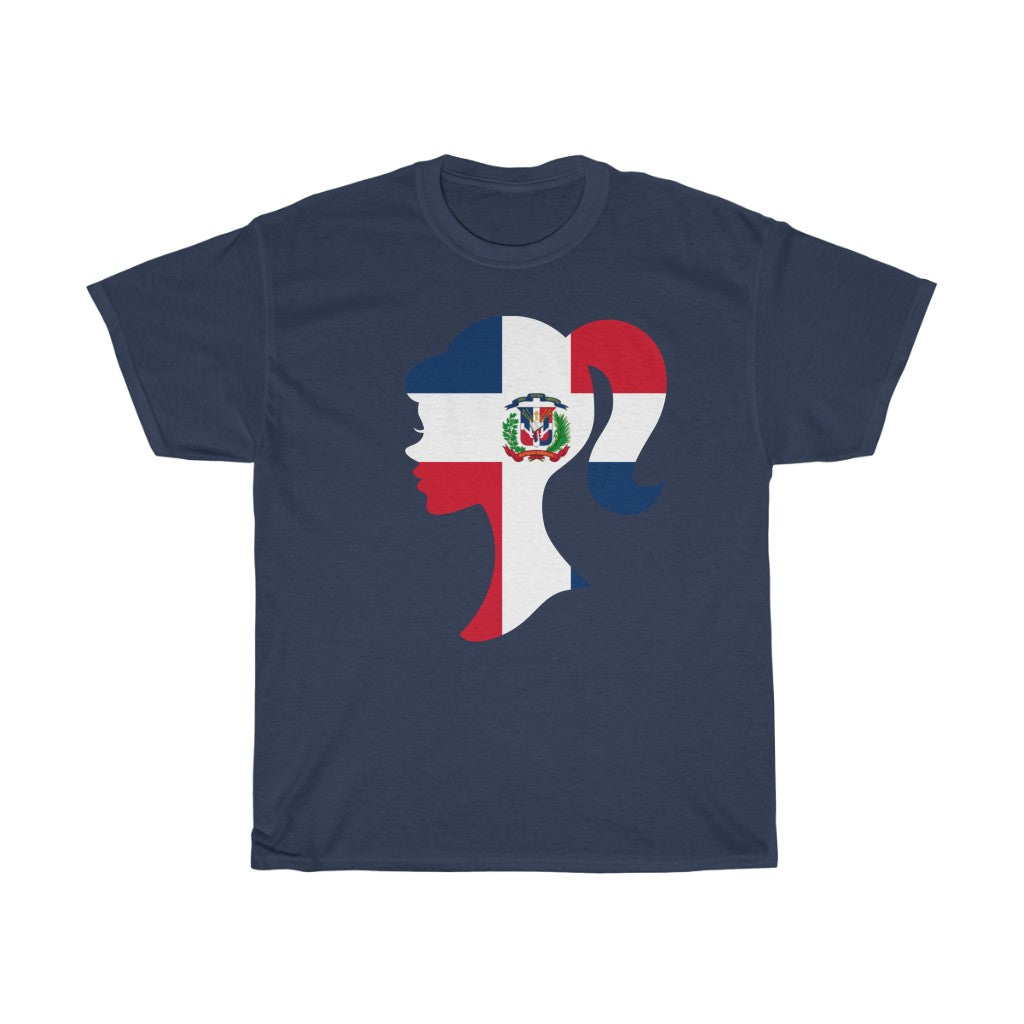 Dominican Republic Girl Flag Standard Tee - Unisex