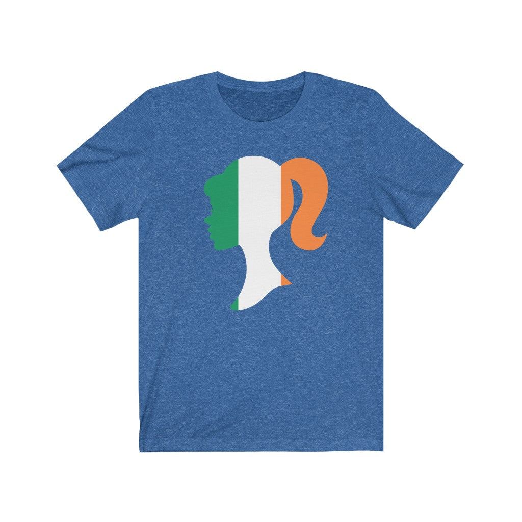 Ireland Girl Flag Premium Tee - Unisex