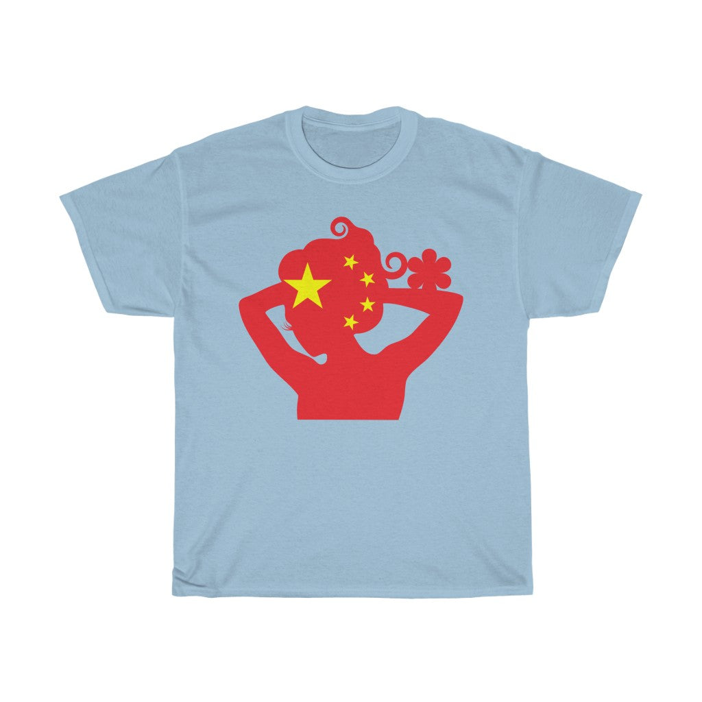 China Lady Flag Standard Tee - Unisex
