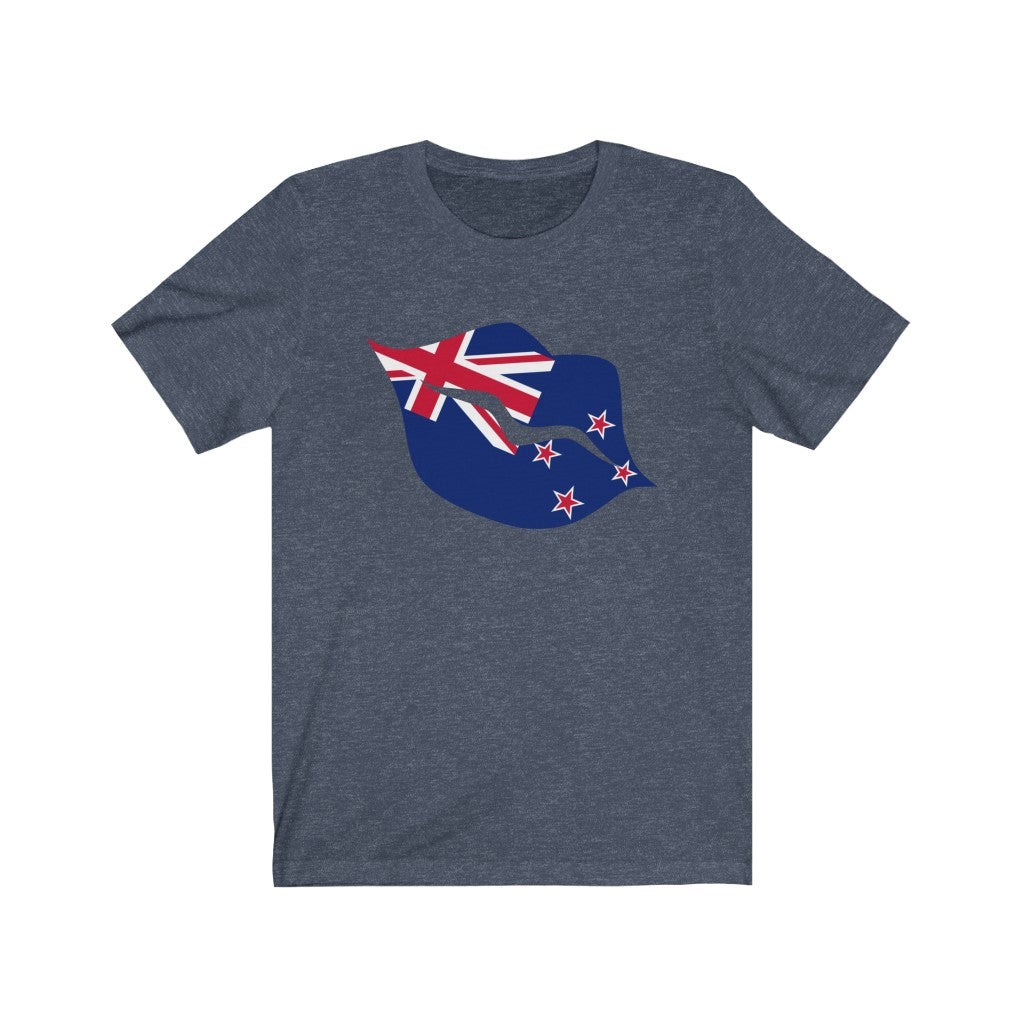 New Zealand Lips Flag Premium Tee - Unisex