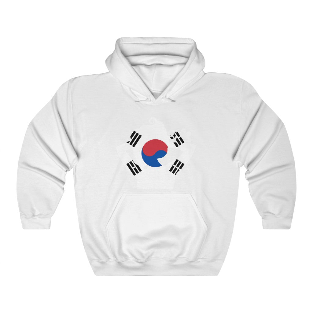 South Korea Lady Flag Hoodie Sweatshirt - Unisex