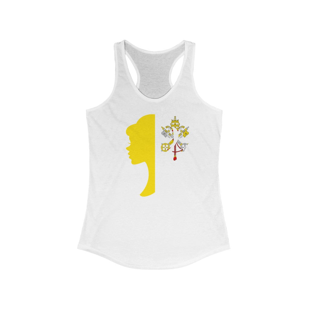 Holy See Girl Flag Tank - Women