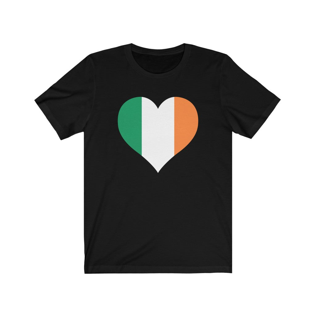 Ireland Heart Flag Premium Tee - Unisex