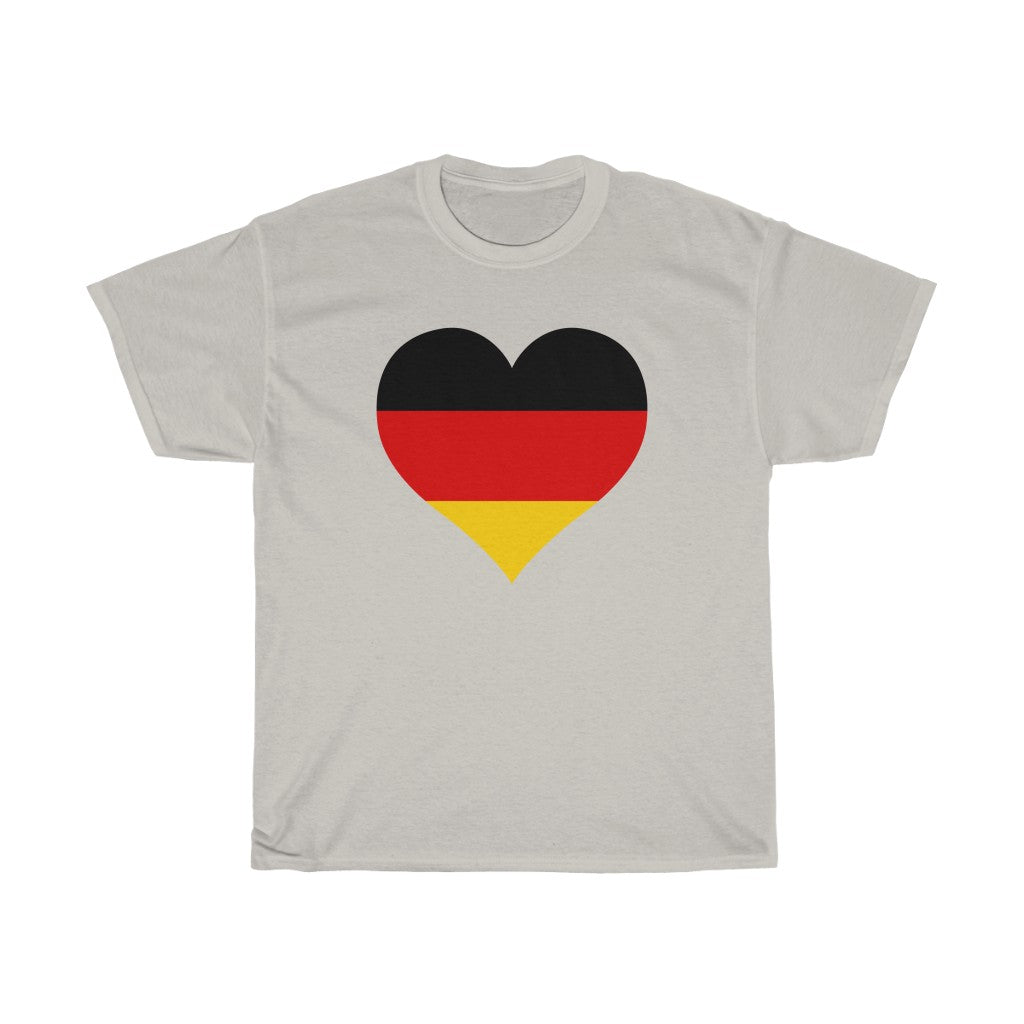 Germany Heart Flag Standard Tee - Unisex