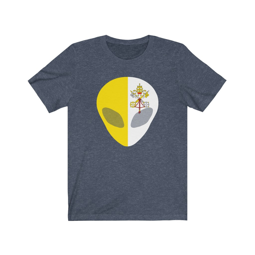 Holy See Alien Flag Premium Tee - Unisex