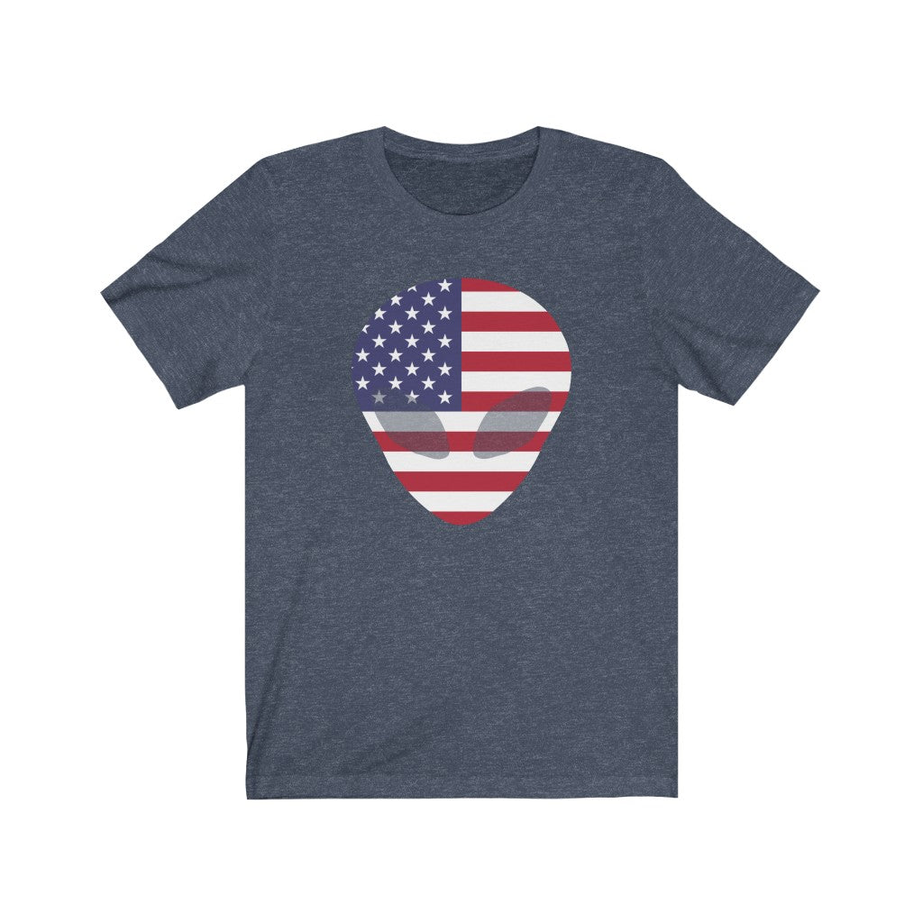 United States of America Alien Flag Premium Tee - Unisex