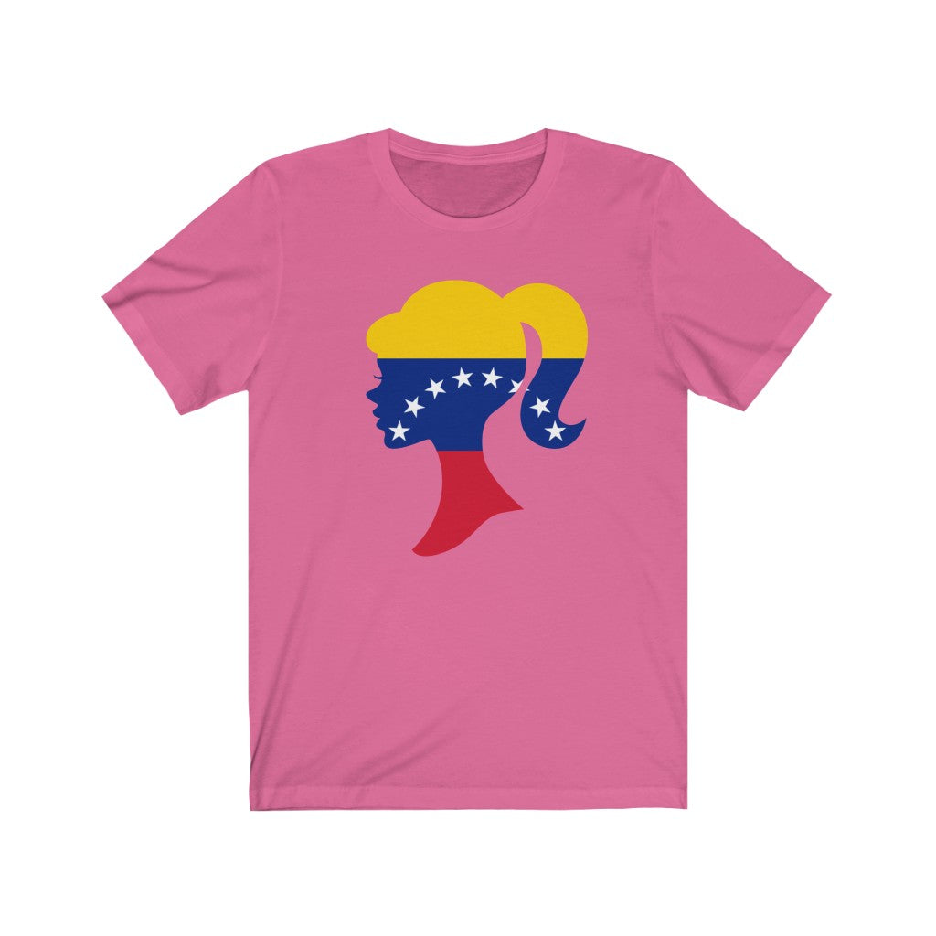Venezuela Girl Flag Premium Tee - Unisex