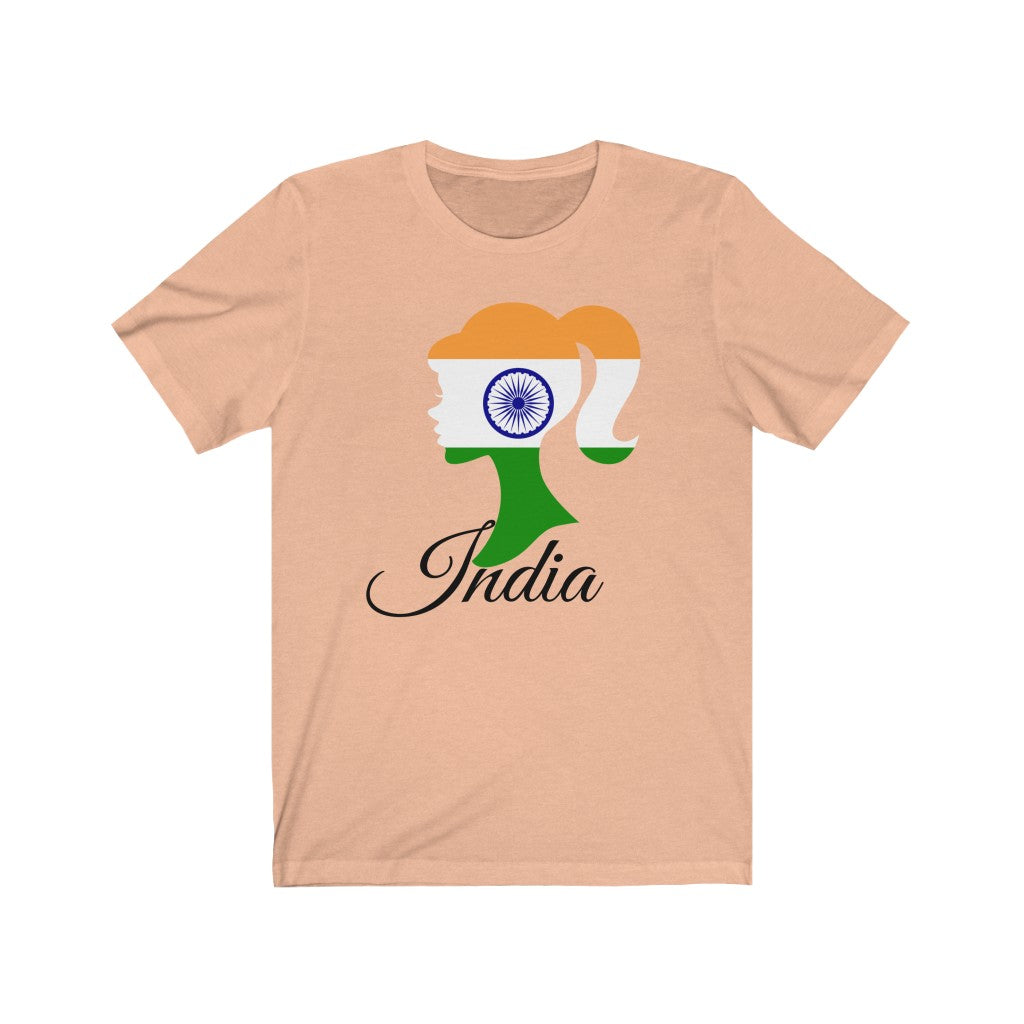 India Girl Flag Premium Tee 1 - Unisex