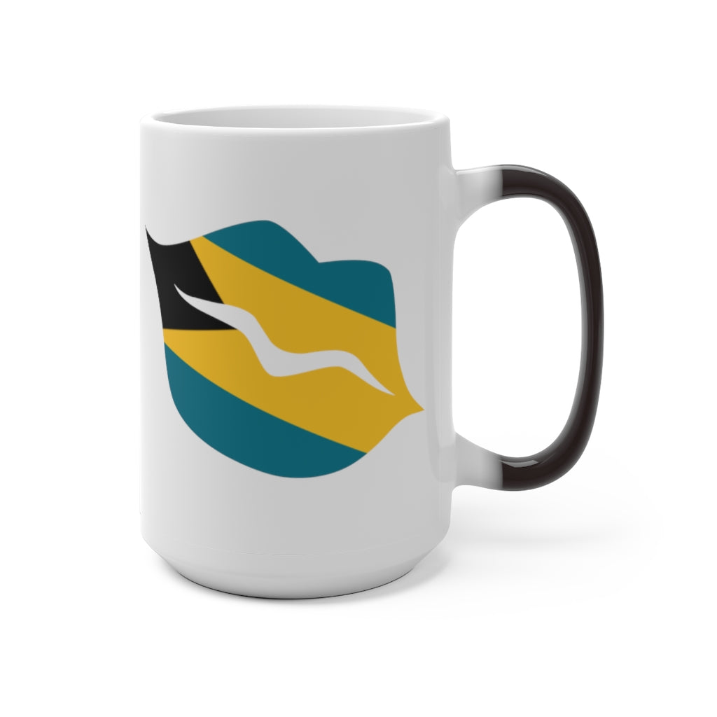 Bahamas Lips Color Changing Mug