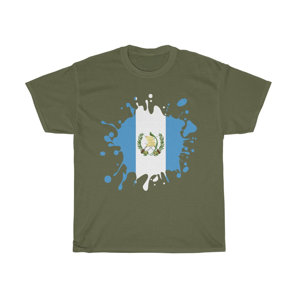 Guatemala Splat Flag Standard Tee - Unisex