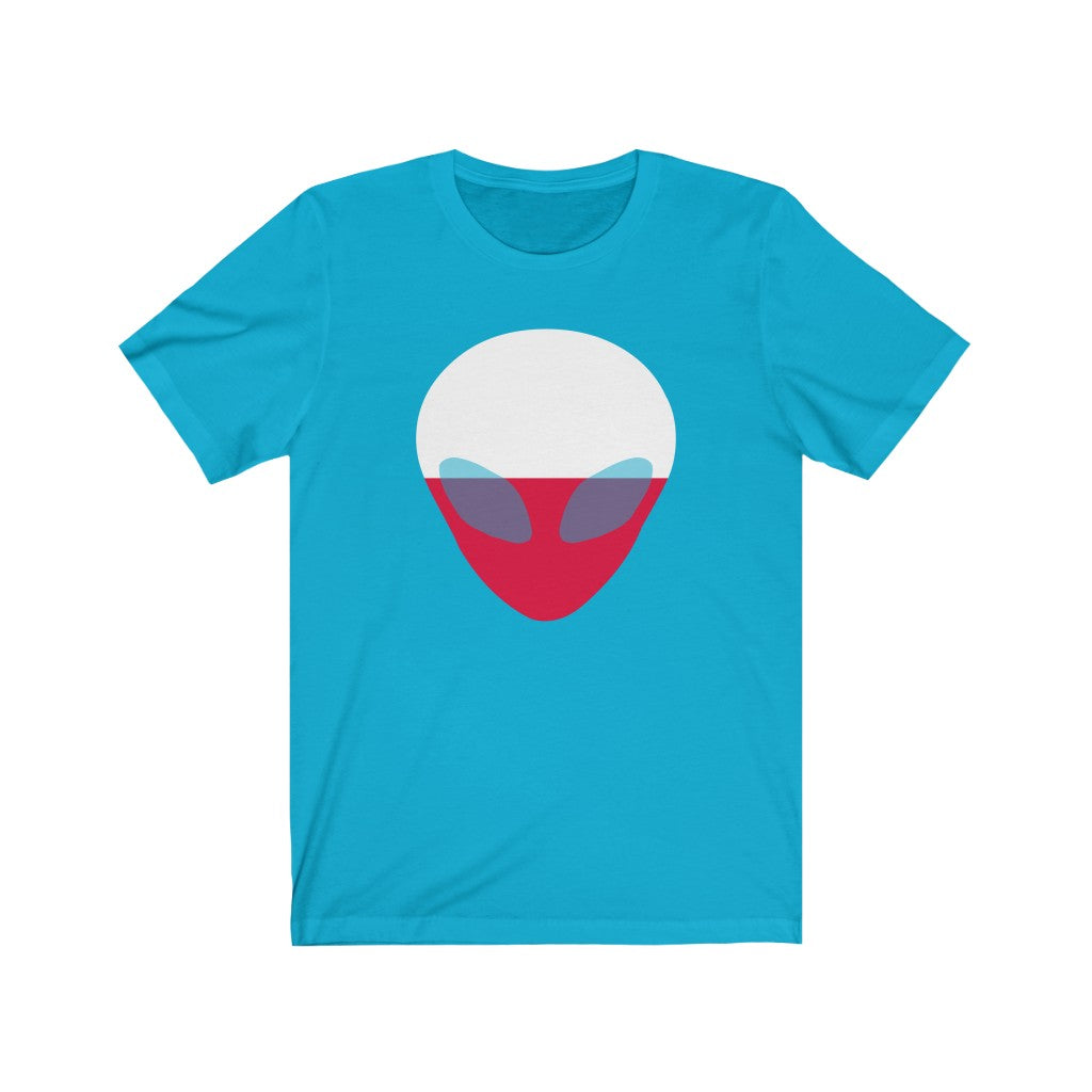 Poland Alien Flag Premium Tee - Unisex