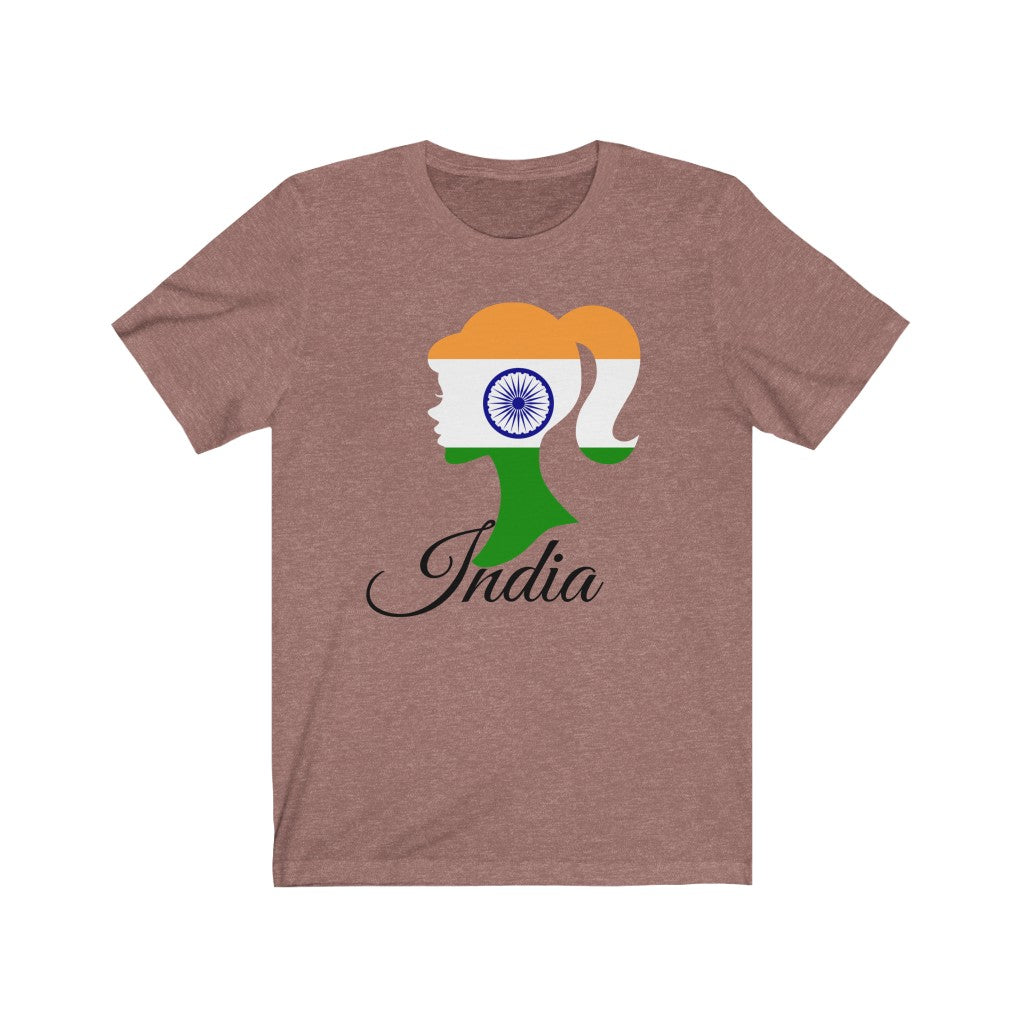 India Girl Flag Premium Tee 1 - Unisex