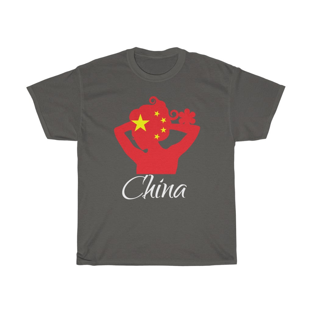 China Lady Flag Standard Tee 2 - Unisex