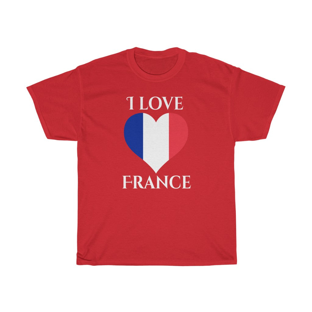 France Heart Flag Standard Tee 2 - Unisex