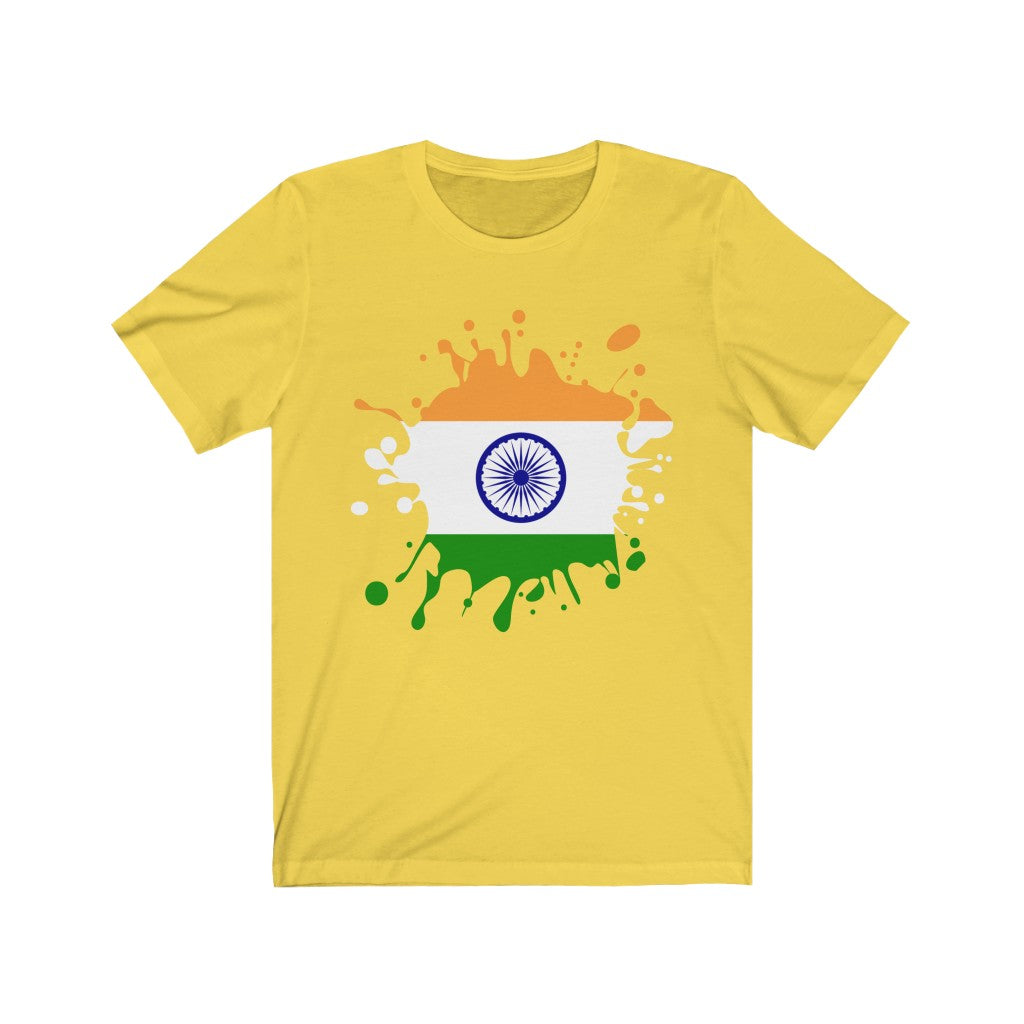 India Splat Flag Premium Tee - Unisex