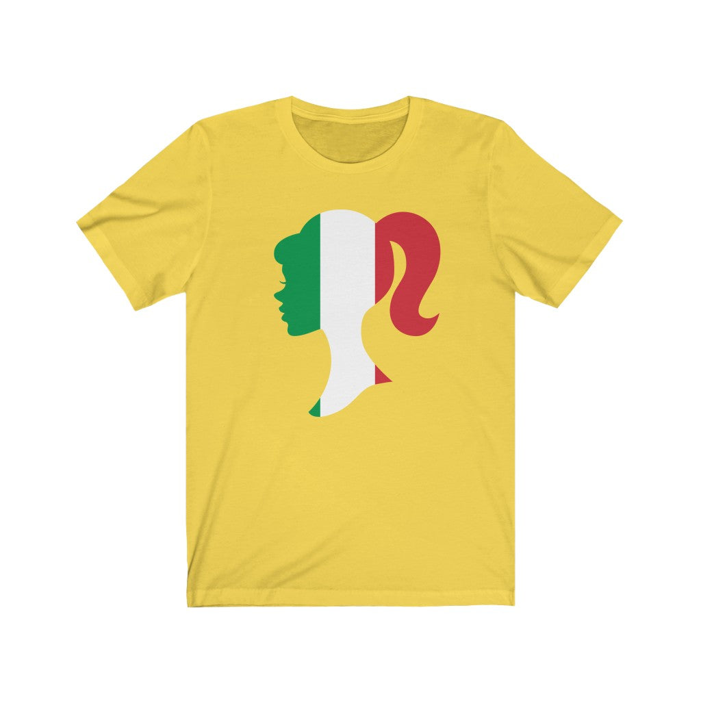 Italy Girl Flag Premium Tee - Unisex