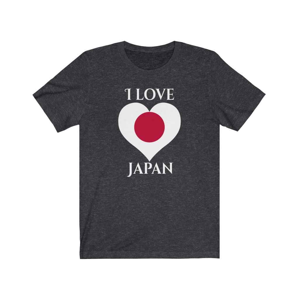 Japan Heart Flag Premium Tee 2 - Unisex