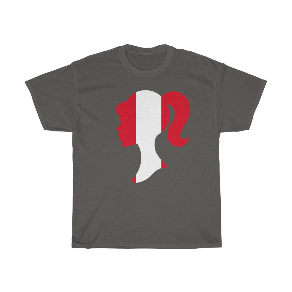 Peru Girl Flag Standard Tee - Unisex