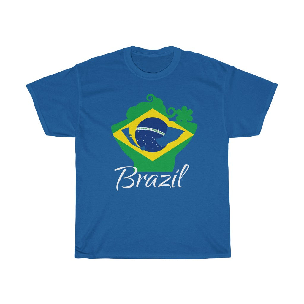 Brazil Lady Flag Standard Tee 2 - Unisex