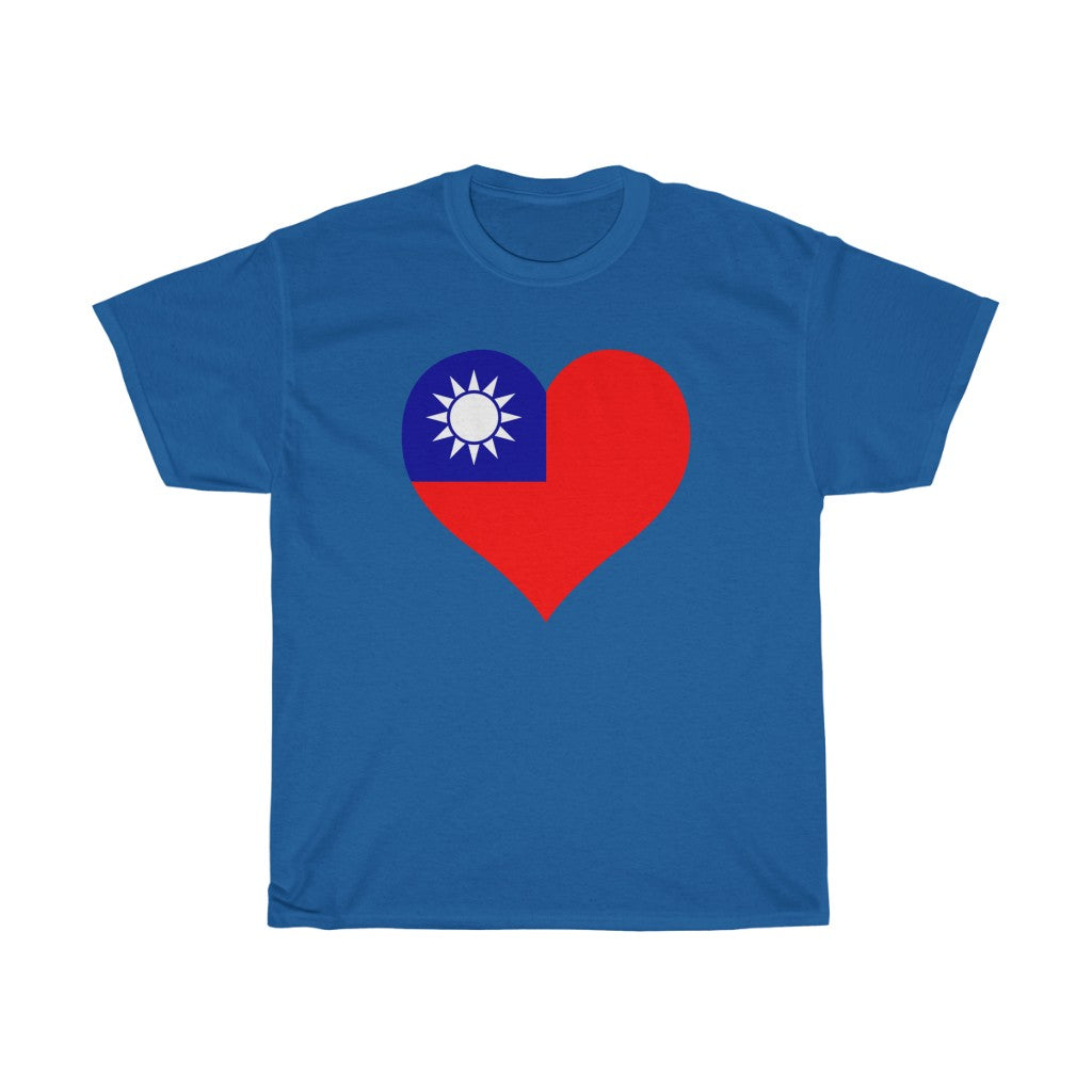Republic of China - Taiwan Heart Flag Standard Tee - Unisex