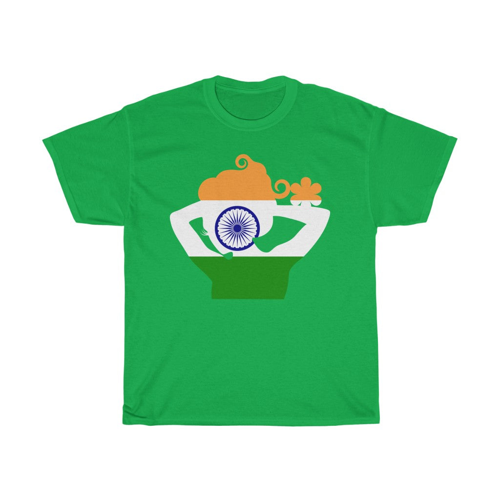 India Lady Flag Standard Tee - Unisex