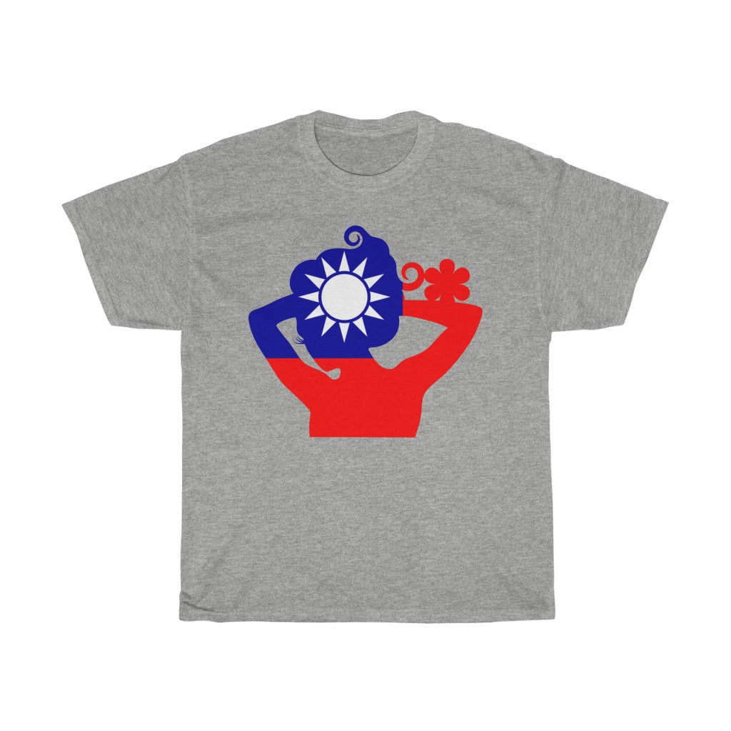Republic of China - Taiwan Lady Flag Standard Tee - Unisex