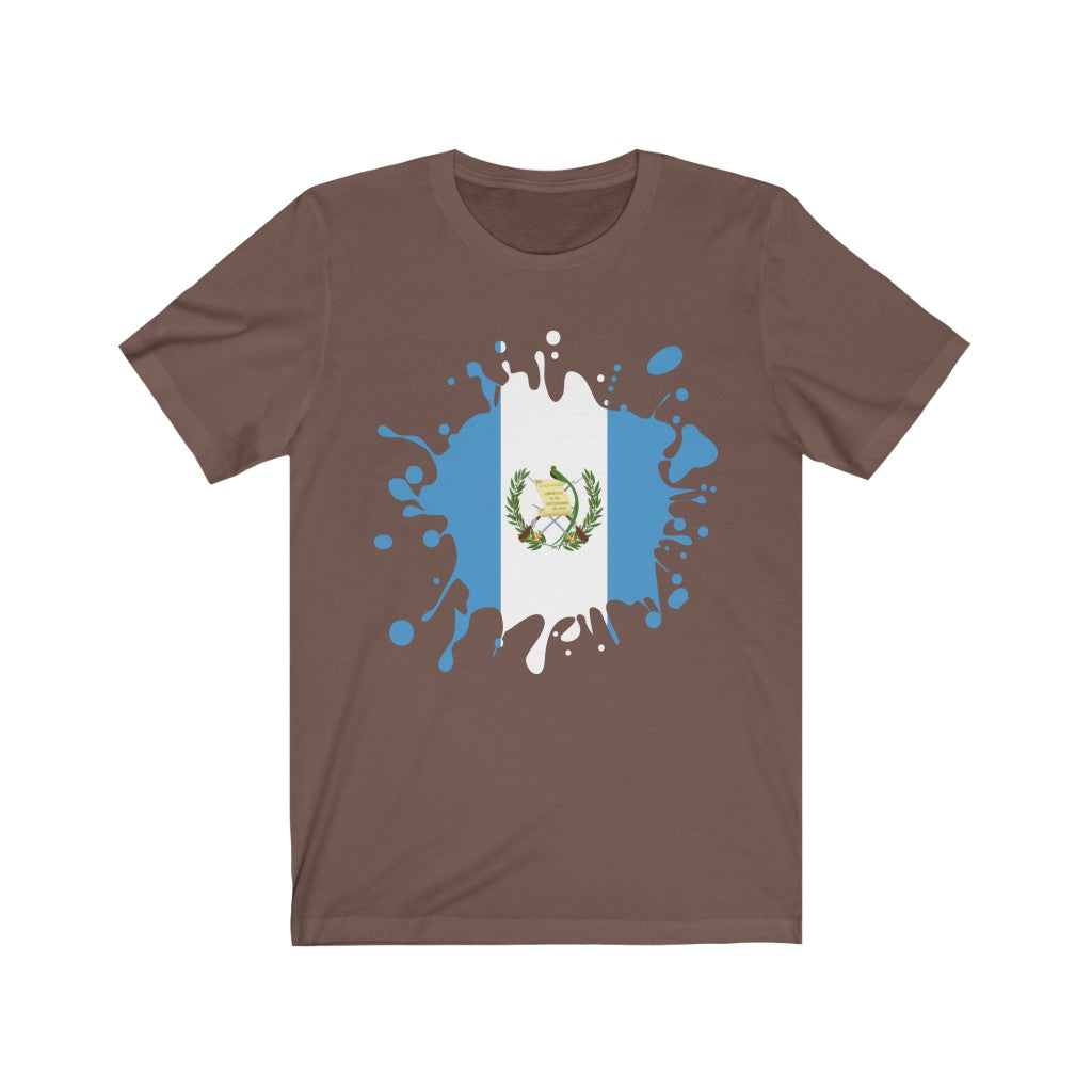 Guatemala Splat Flag Premium Tee - Unisex