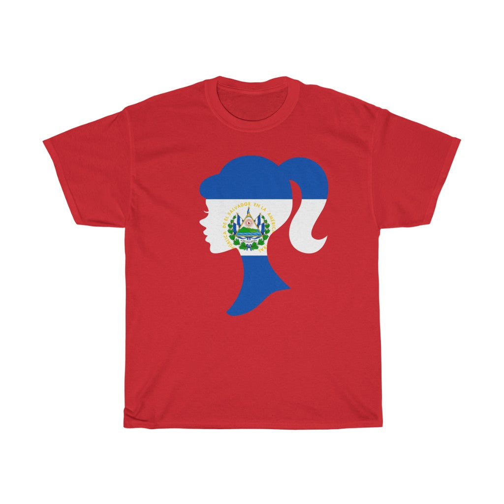 El Salvador Girl Flag Standard Tee - Unisex