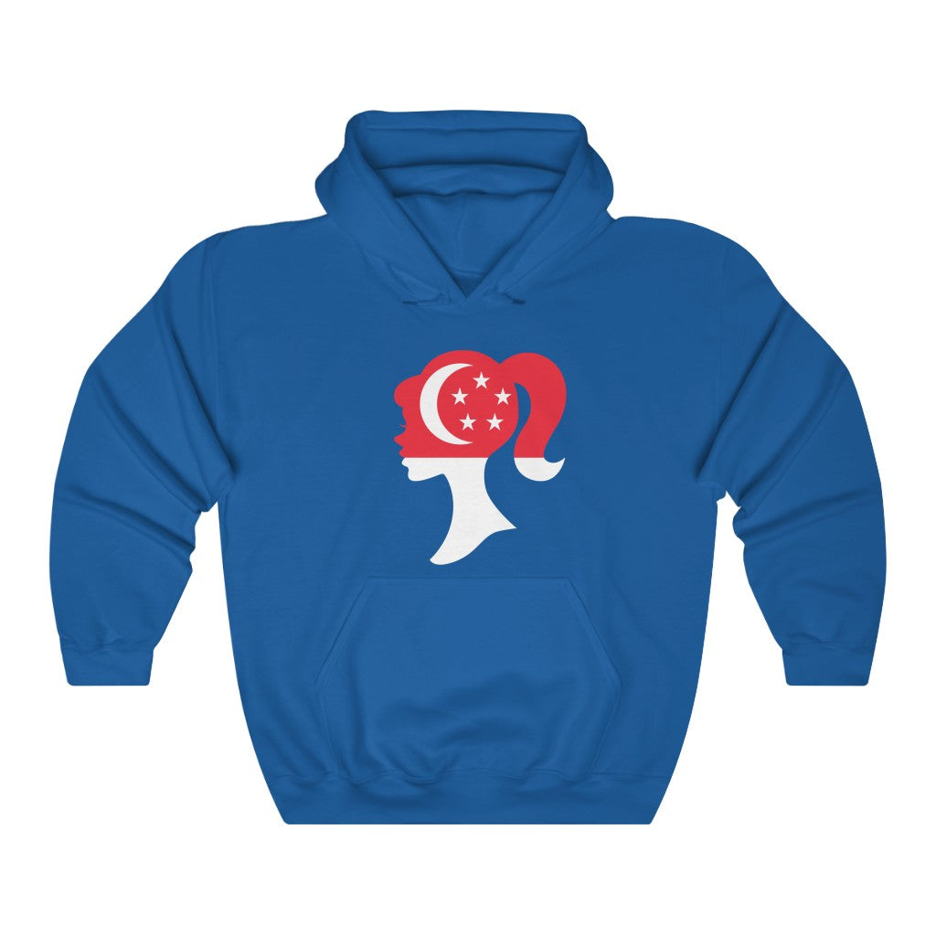 Singapore Girl Flag Hoodie Sweatshirt - Unisex