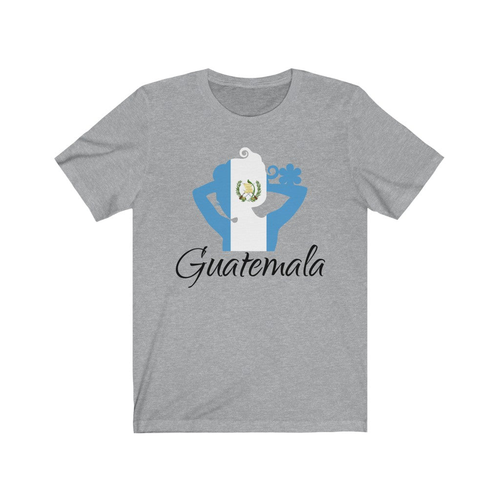 Guatemala Lady Flag Premium Tee 1 - Unisex
