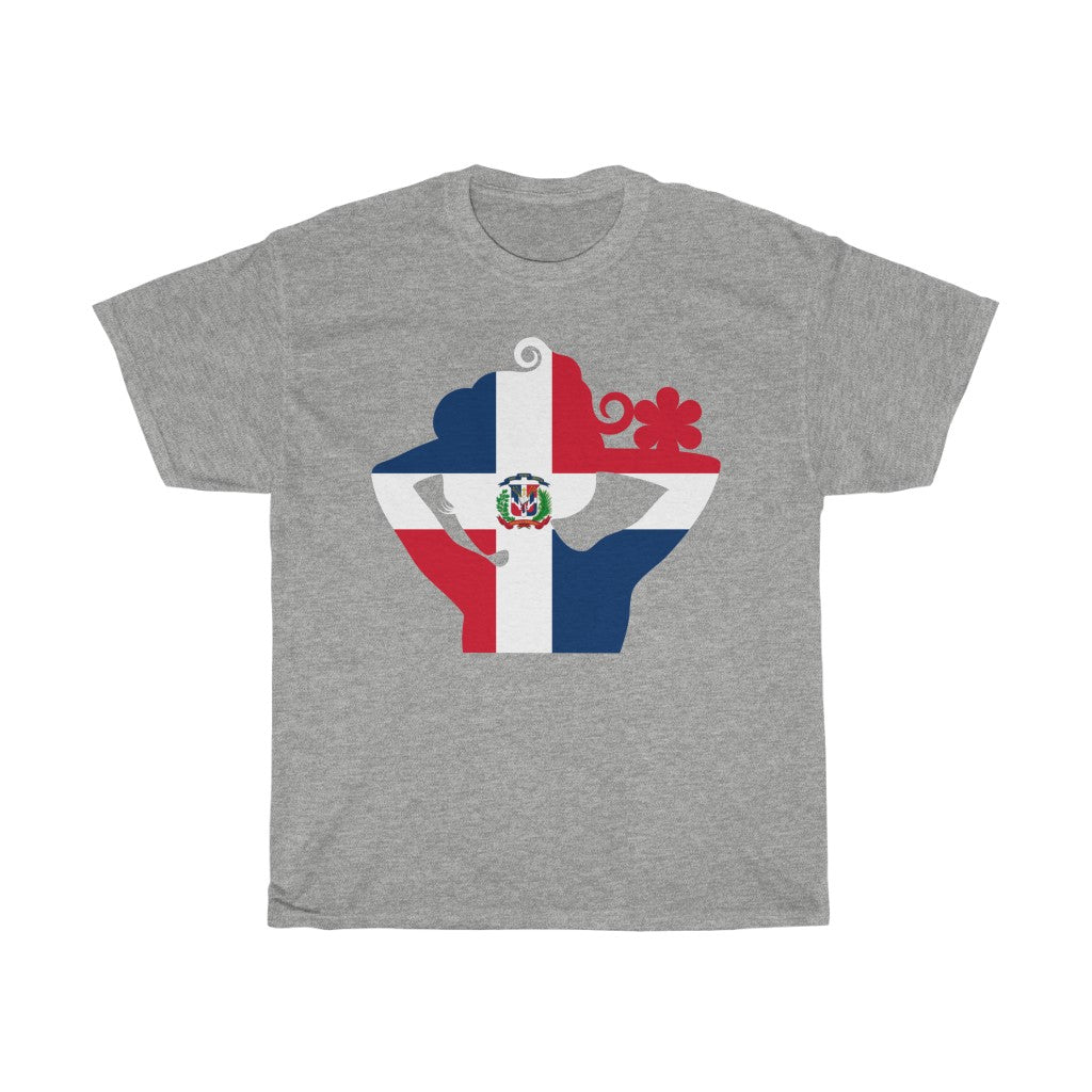 Dominican Republic Lady Flag Standard Tee - Unisex