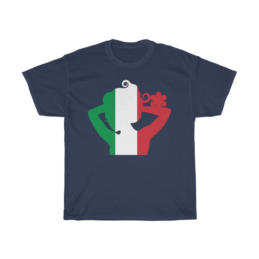 Italy Lady Flag Standard Tee - Unisex