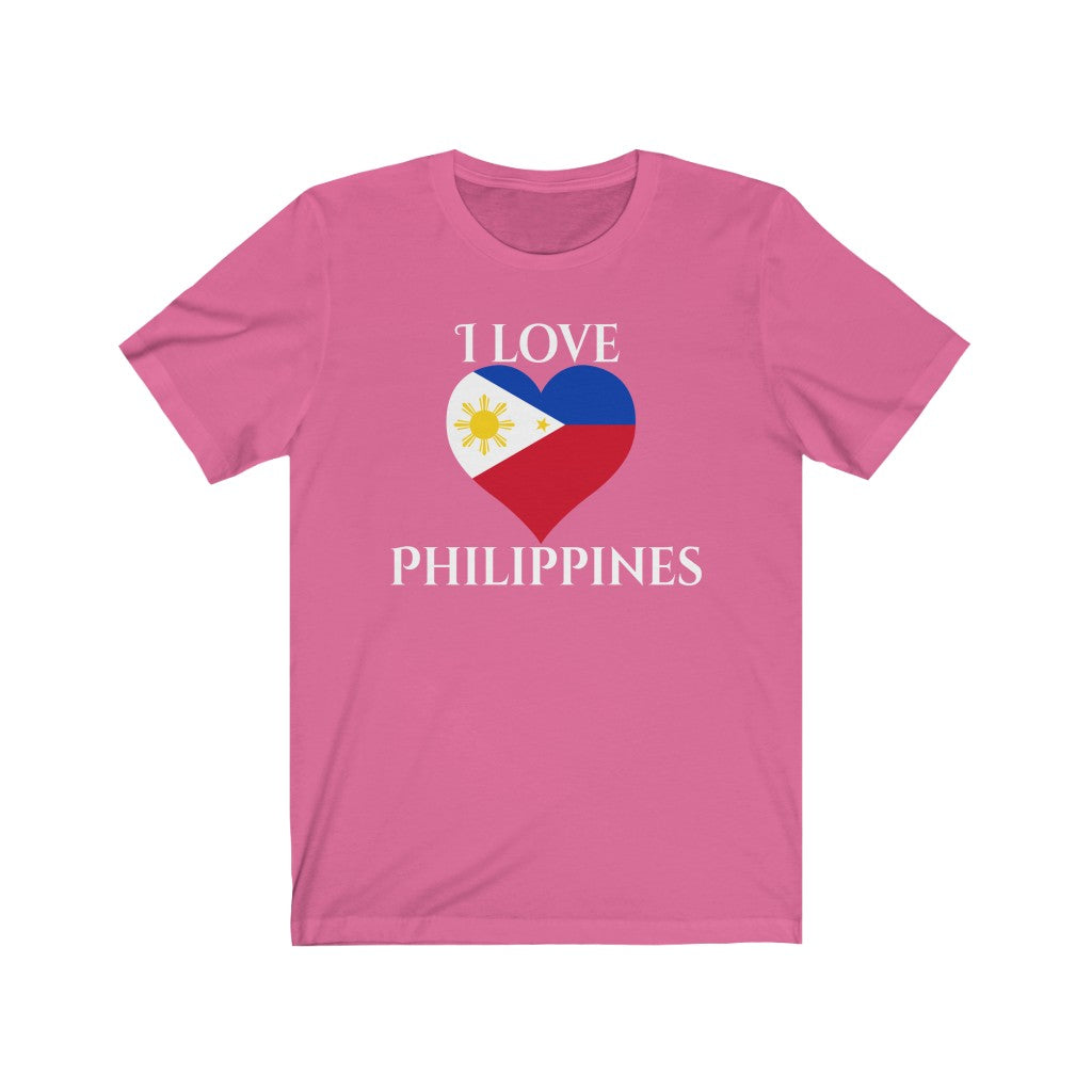Philippines Heart Flag Premium Tee 2 - Unisex