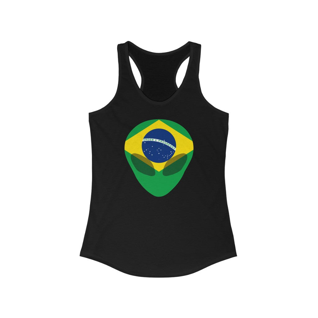 Brazil Alien Flag Tank - Women