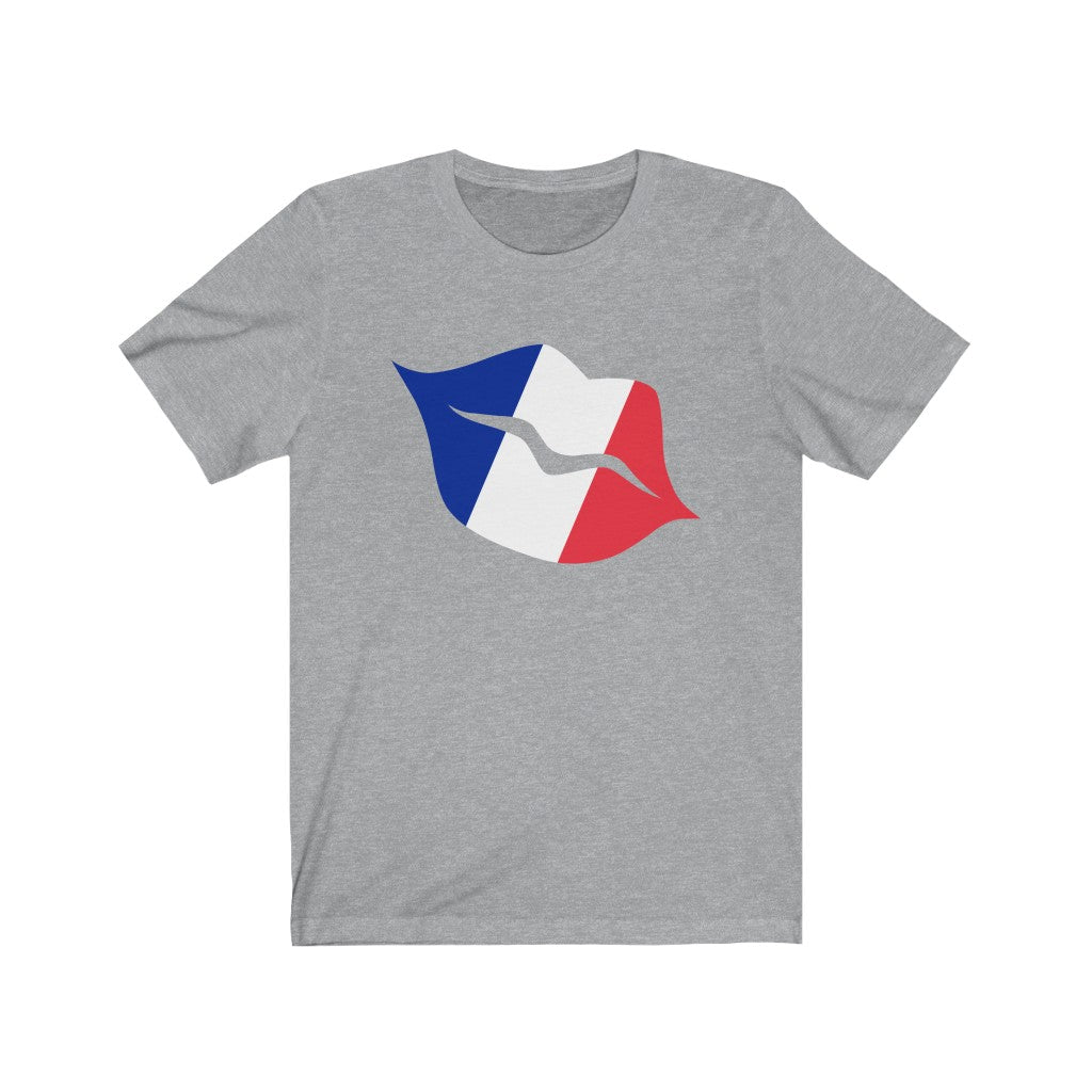 France Lips Flag Premium Tee - Unisex