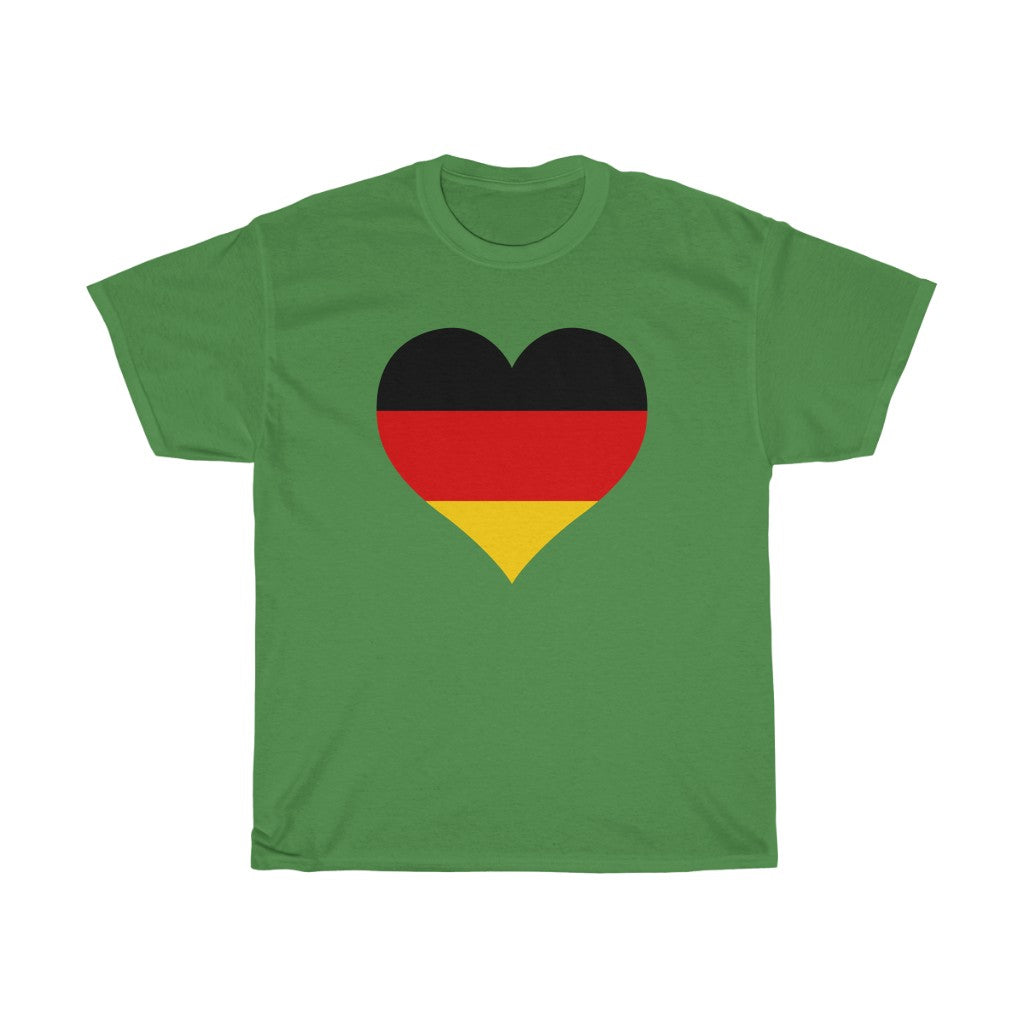 Germany Heart Flag Standard Tee - Unisex