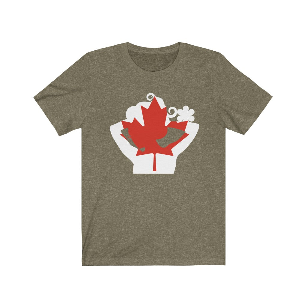 Canada Lady Flag Premium Tee - Unisex
