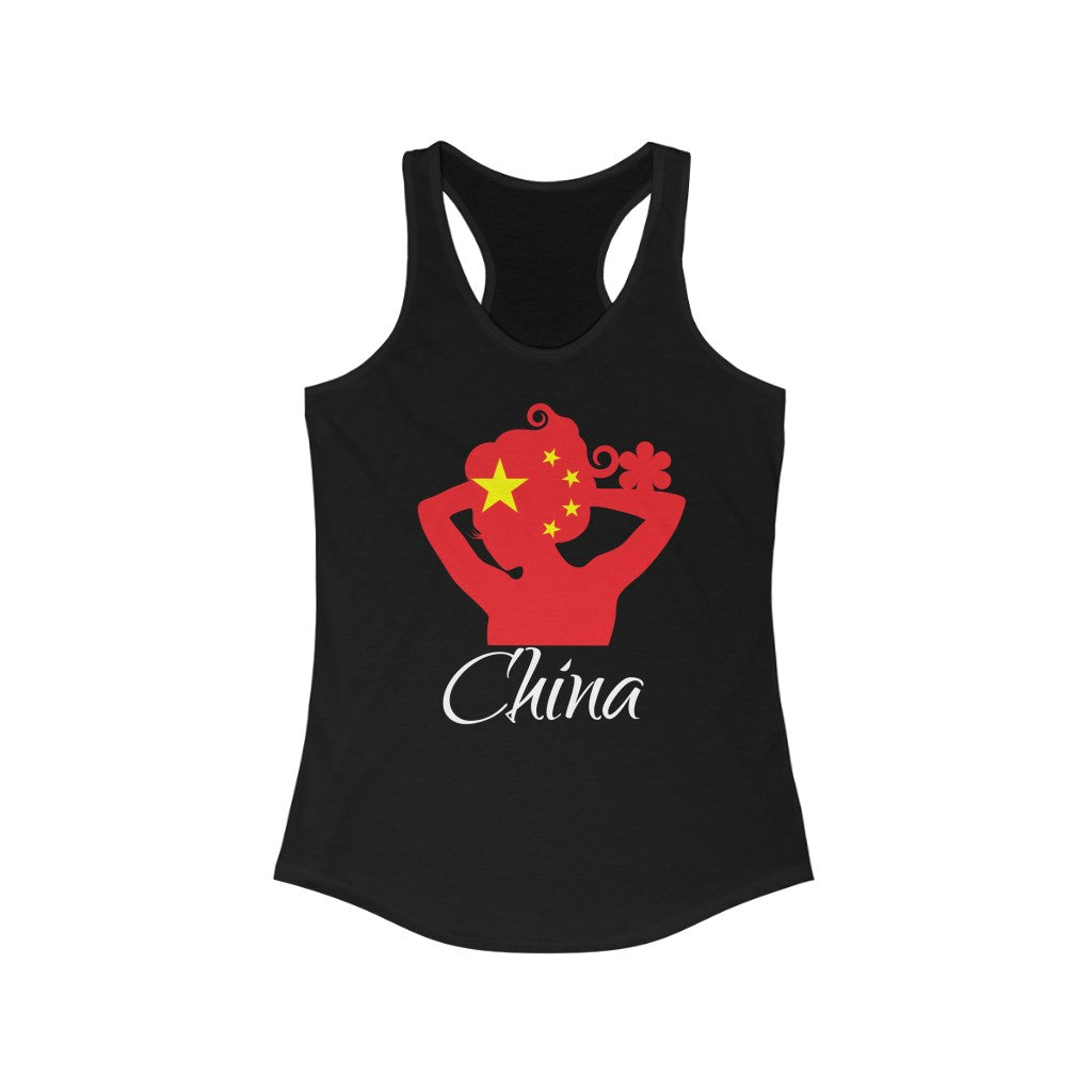 China Lady Flag Tank 2 - Women