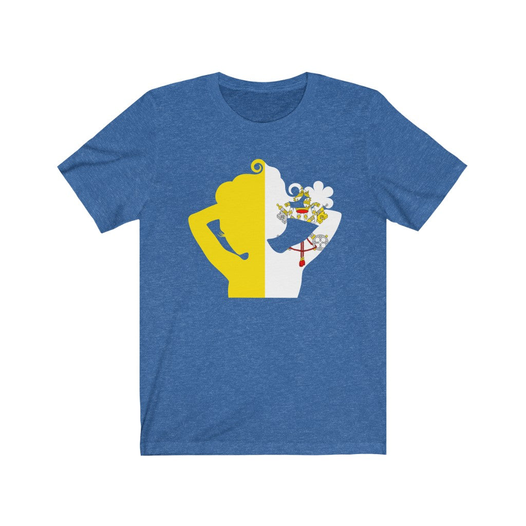 Holy See Lady Flag Premium Tee - Unisex
