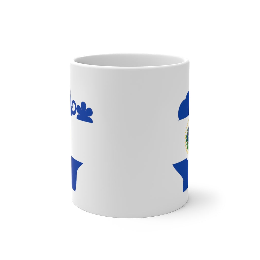 El Salvador Lady Color Changing Mug