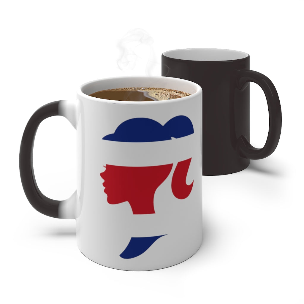 Costa Rica Girl Color Changing Mug