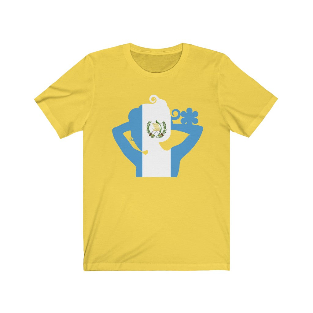 Guatemala Lady Flag Premium Tee - Unisex