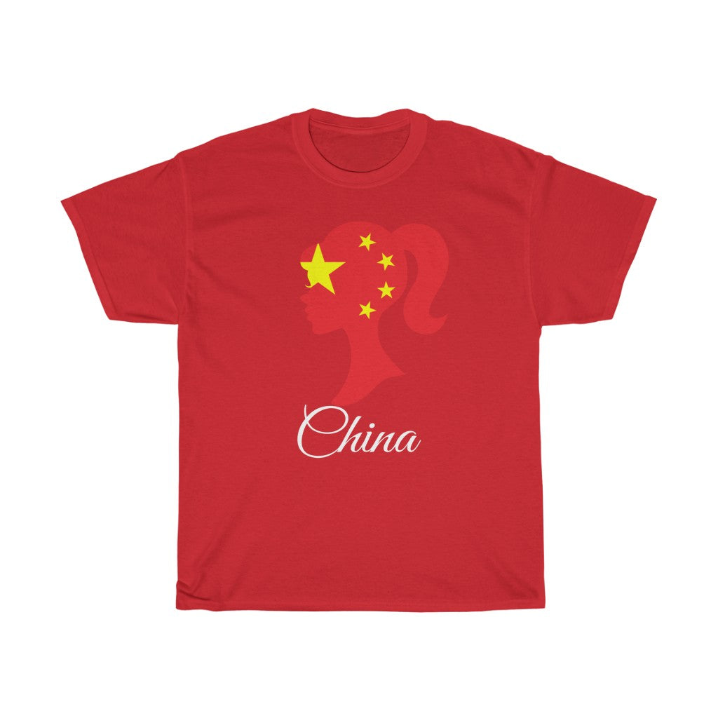 China Girl Flag Standard Tee 2 - Unisex