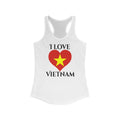 Vietnam Heart Flag Tank 1 - Women