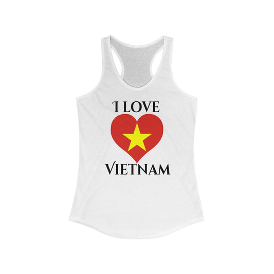 Vietnam Heart Flag Tank 1 - Women