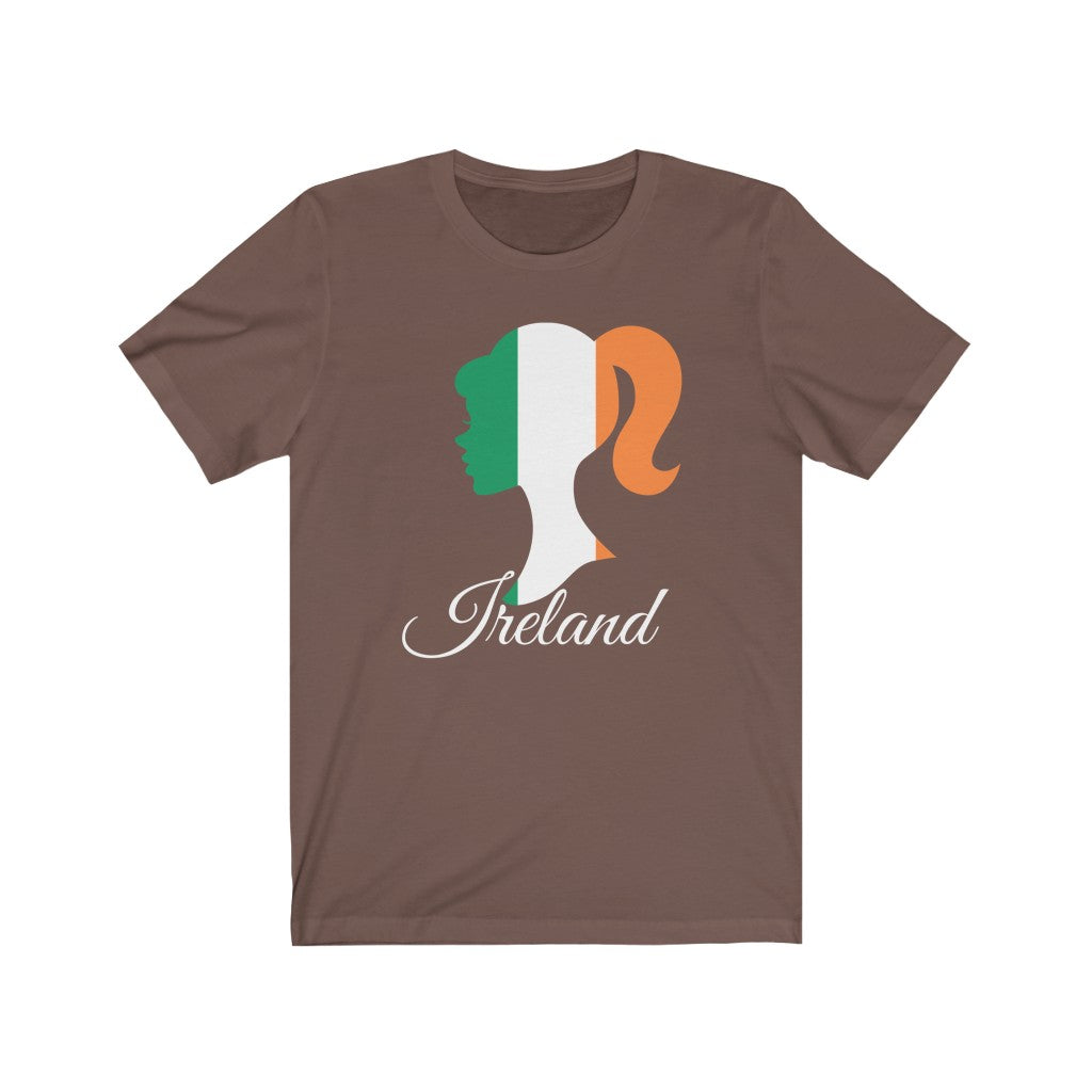 Ireland Girl Flag Premium Tee 2 - Unisex