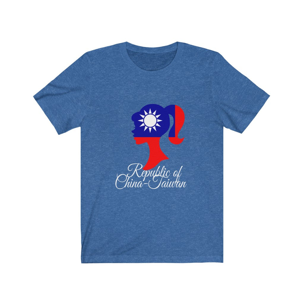 Republic of China - Taiwan Girl Flag Premium Tee 2 - Unisex