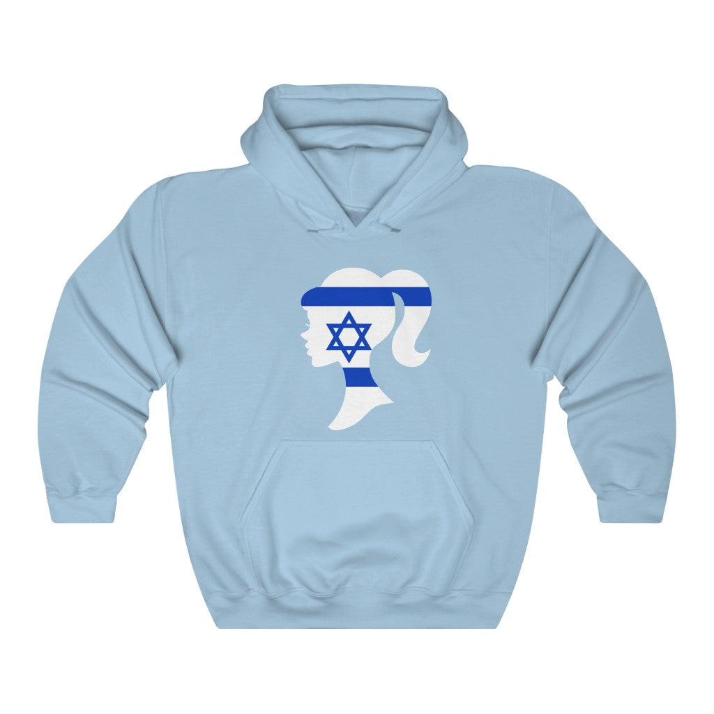 Israel Girl Flag Hoodie Sweatshirt - Unisex