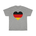 Germany Heart Flag Standard Tee - Unisex